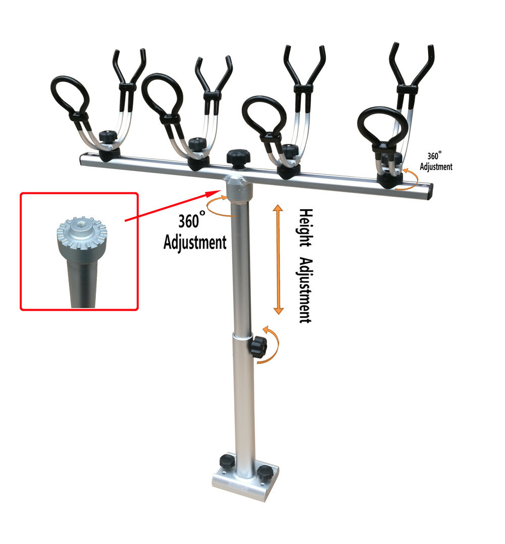 Brocraft Crappie rod holder with Telescopic T-bar/ Crappie fishing rod Rack | eBay Brocraft Crappie rod holder with Telescopic T-bar/ Crappie fishing rod Rack | eBay