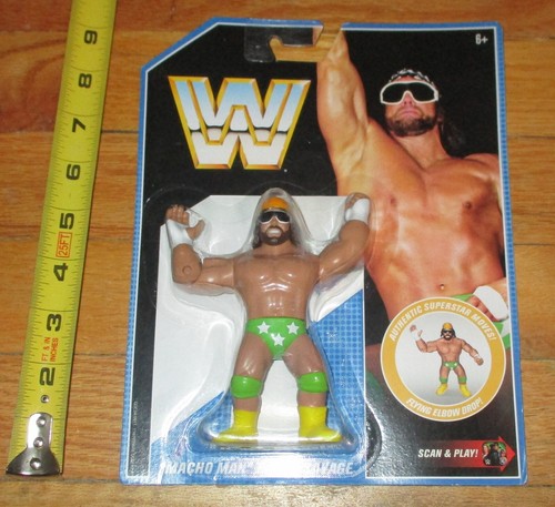 2019 WWE WWF Mattel Randy Savage Retro Wrestling F...