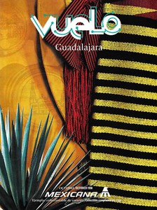 MAGAZINE GUADALAJARA MEXICANA AIRLINES OCTOBER 1998 MEXICO COLLECTIBLE