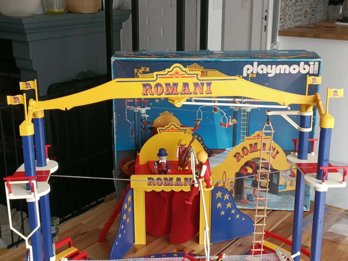PLAYMOBIL 3726 LES Singes Acrobates Lot Cirque Romani Vintage EUR 4,99