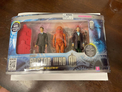 DOCTOR DR WHO LTD EDITION DAY OF THE DR COLLECTORS SET 50TH ANNIVERSARY 3.75''
