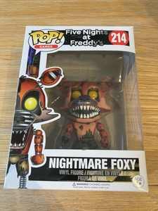 nightmare foxy funko pop