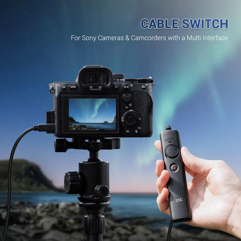 JJC Remote Switch Shutter Cable Multi-Terminal for Sony A6600 A7IV HX90 RX100 IV - Image 2 of 4