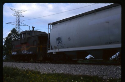 Eisenbahn Dia - Seaboard Coast Line #25750 Caboose 1985 Riga Michigan Freight