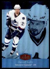 2007-08 FLAIR SHOWCASE UPPER LEVEL DANIEL SEDIN VANCOUVER CANUCKS #12