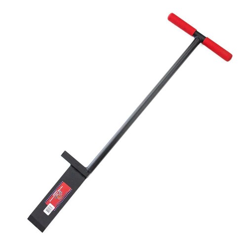 Dibble Bar T-Style Handle Steel Bully Tools Gardening Farm Tools Shingle Remover - Afbeelding 1 van 7