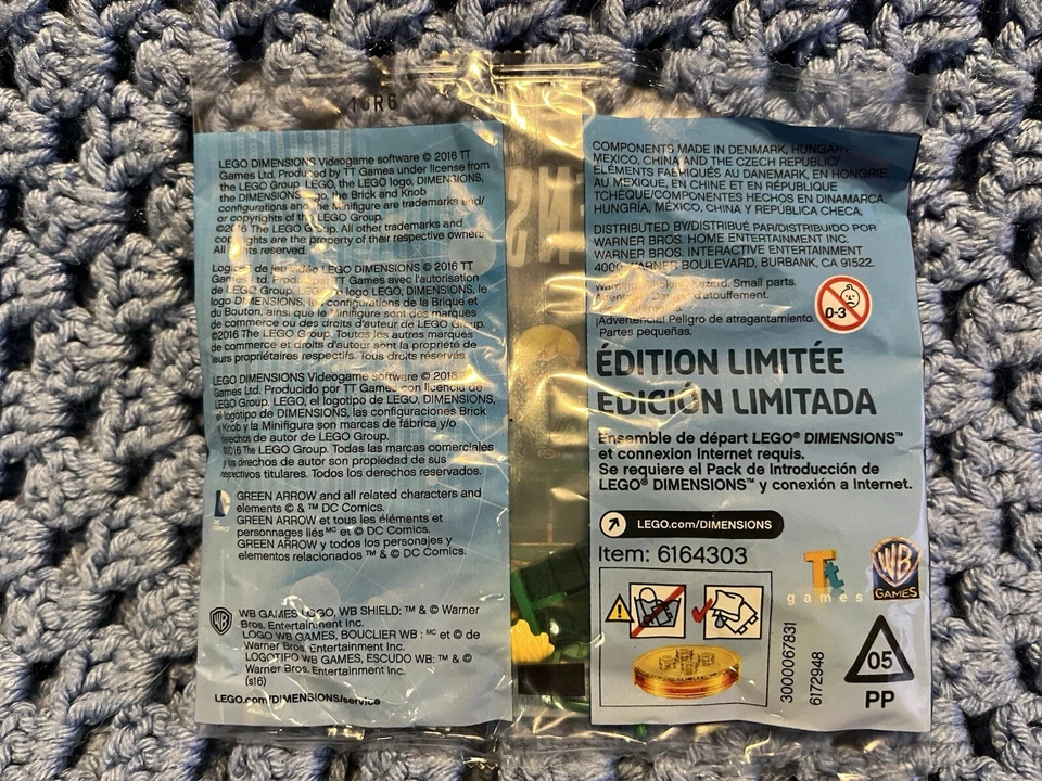 LEGO Dimensions 71342 Flecha Verde Minifigura Edición Limitada Nuevo Polybag Foto 2 de 2