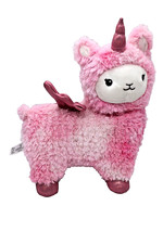 FAO Schwarz Glow Brights Llamacorn Llama Unicorn Plush Lights Sounds Stuffed