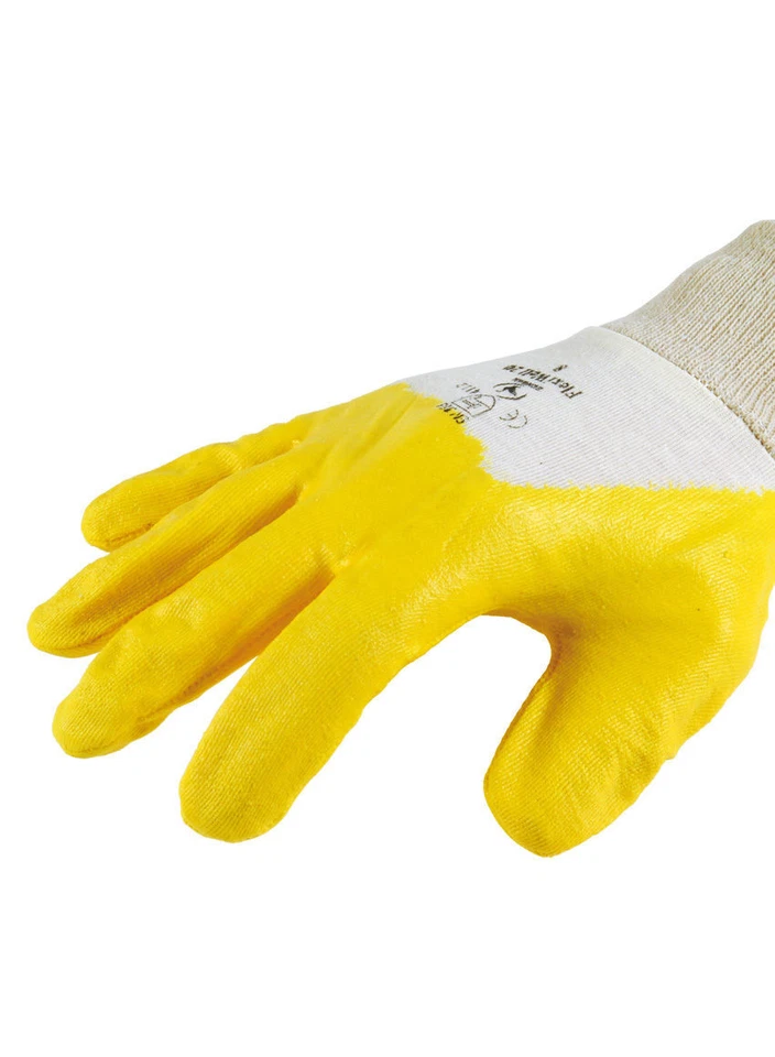 12x Nitrilhandschuh Arbeitshandschuh Handschuhe Größe 9 Schutzhandschuhe - Bild 1 von 1