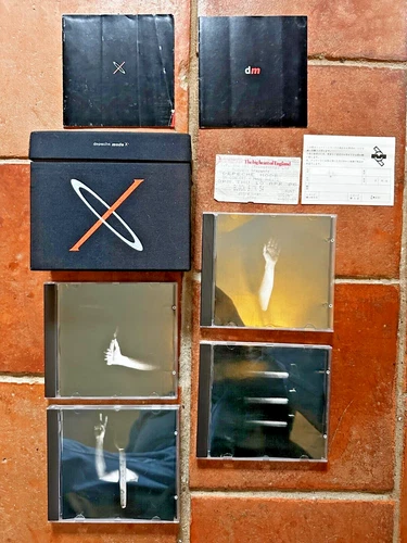DEPECHE MODE ‎X¹ 4 CD Boxset X - Japanese Import Japan + 1986 Concert Ticket
