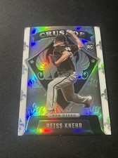 2022 Panini Chronicles Reiss Knehr #21 Crusade SILVER Prizm Padres RC ROOKIE