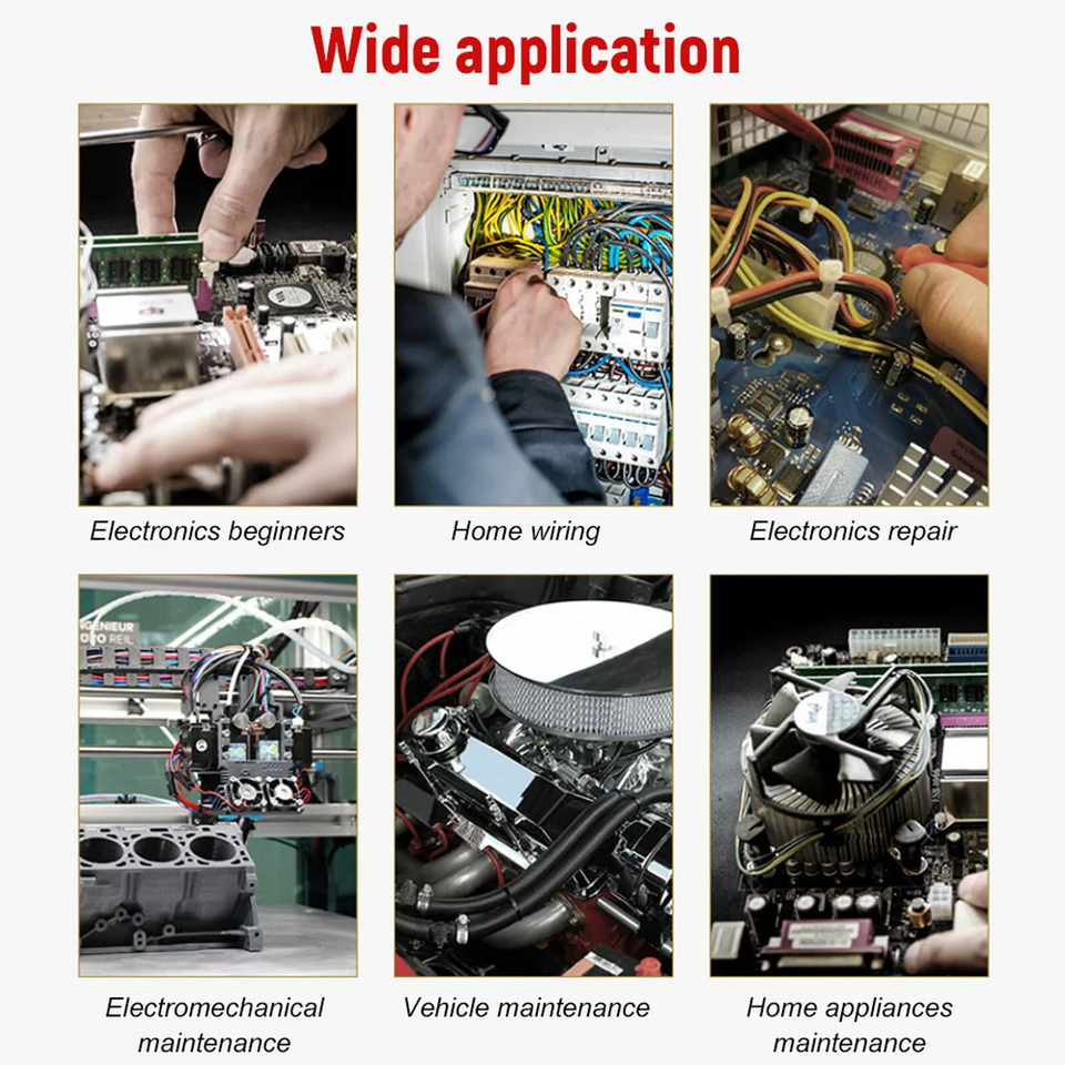 Digital Multimeter Voltmeter AC DC Volt Ohmmeter Tester Meter Auto