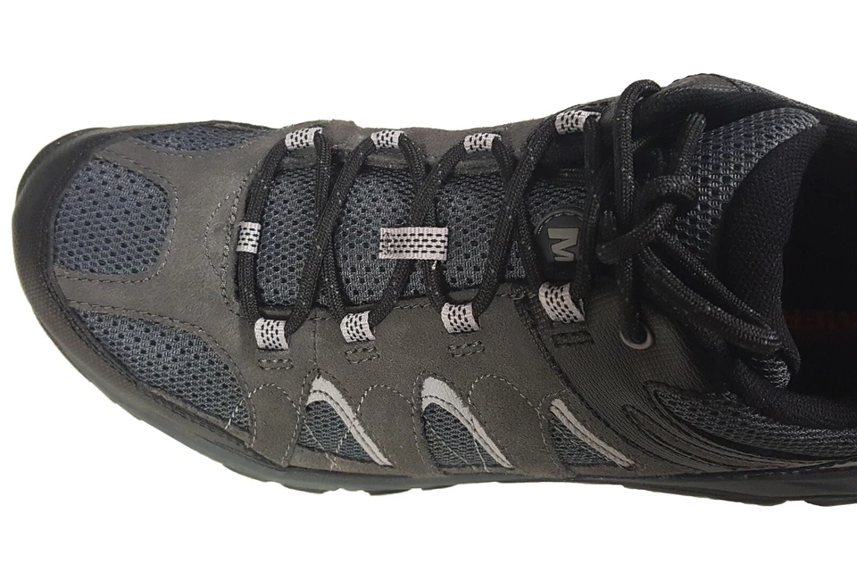 Merrell Herren Outmost Ventilator Trekkingschuhe grau Leder  - Bild 4 von 4