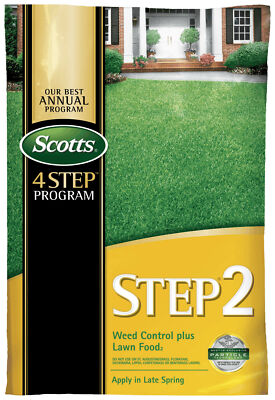 Scotts STEP2 Weed Control Plus Lawn Food 2, 5,000 Sq. Ft. Damaged Bag