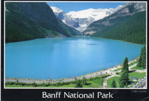 Postcard  Canada Lake Louise  Banff National Park  Alberta posted - Picture 1 of 2
