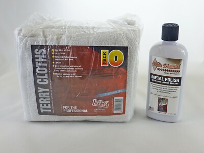 White Diamond Metallpolitur & Versiegelung + 10 GRATIS Frottee 