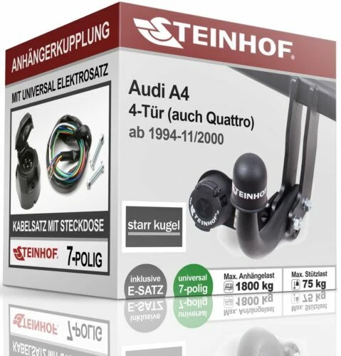 Audi Anhängerkupplungen & Abschleppteile fürs Auto