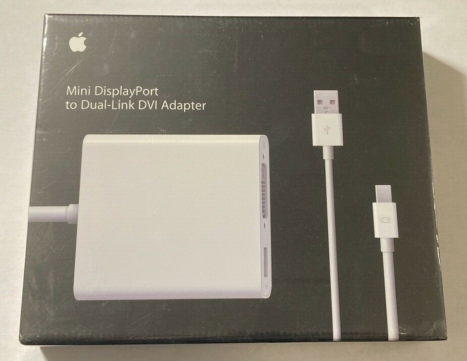Apple Mini DisplayPort-Dual-Link DVIアダプタ Apple Mini DisplayPort アダプタについて - Apple サポート (日本)