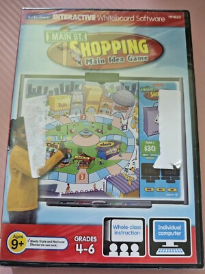 Main St. Shopping Lakeshore Interactive Whiteboard Software Grade 4-6 Math Seale