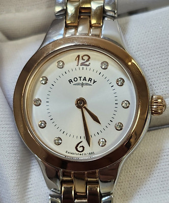 Rotary Watches John Lewis Ladies Rotary Ladies 26mm Two Tone Watch