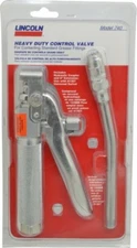 Lincoln 1/4 Inlet Thread, 1/8 Outlet Thread, Steel Grease Control Valve FNPT ...