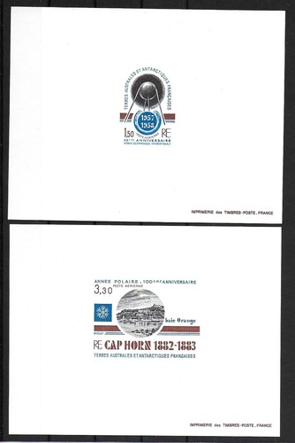 TAAF,FSAT,1982,Space,deluxe,compl,MNH,Sc,MI NOT listed