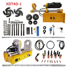 XDT40-1 Line Boring Hole Drilling Machine & 110V Auto Rotary Inner Boring Welder