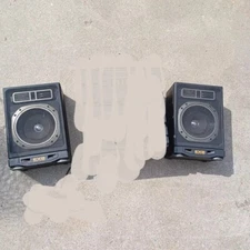 2x Vintage SounDesign 2-Way Stereo Speakers 0634BLK