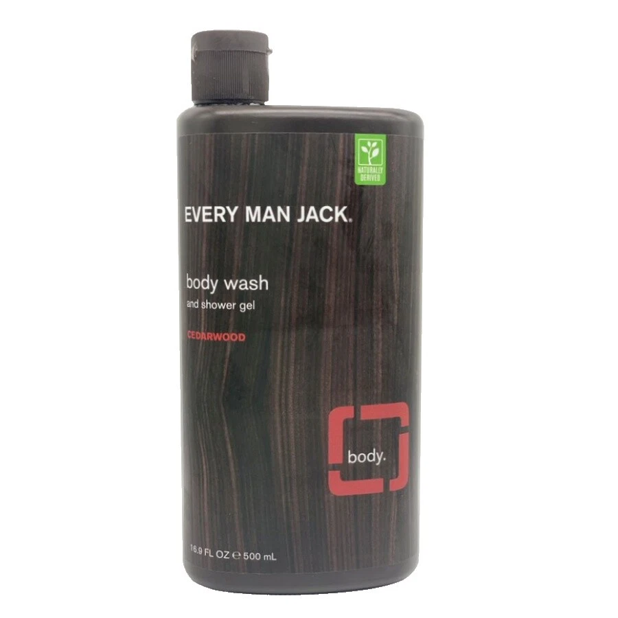 Every Man Jack Gel Cedarwood Scent Body Washes & Shower Gels