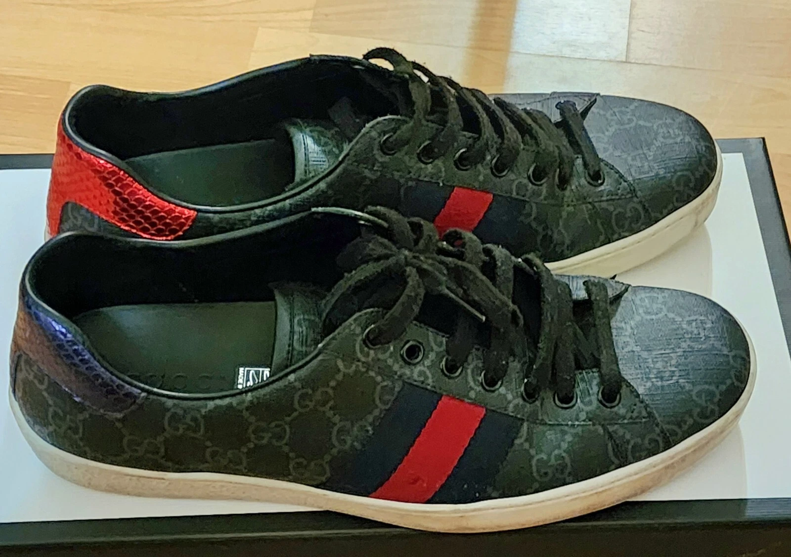 Baskets Gucci Ace Gg Supreme taille 10 (44)