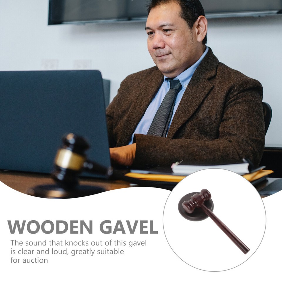 1 Set Block Lawyer Judge Kids Judge Gavels Kids Lawyer Auction Role