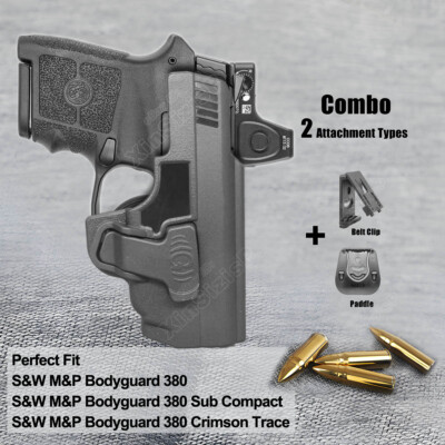 M&P Bodyguard 380 Holster for Smith & Wesson S&W M&P Bodyguard 380 Crimson Trace