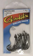 Gamakatsu Baitholder 05413-25 Hooks 25 Pack Size 3/0 
