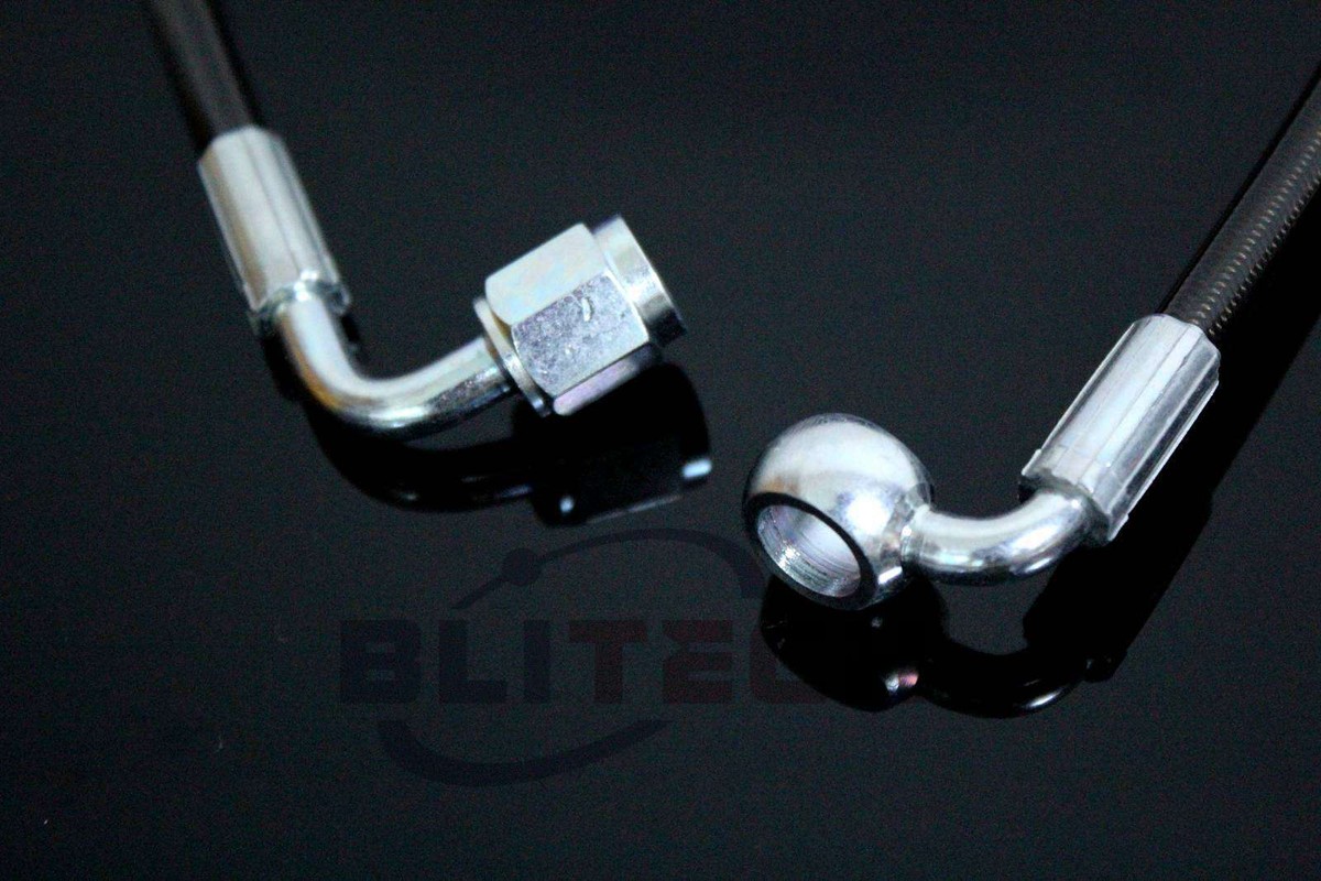 バッグ slave Black Clutch Line Master to Slave Cylinder for Nissan 300ZX 1990