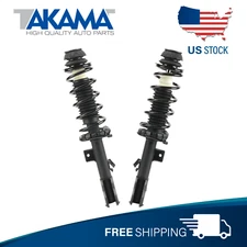 2 pcs TAKAMA Complete Front Strut Coil Spring Set Kit For 18-24 NISSAN KICKS