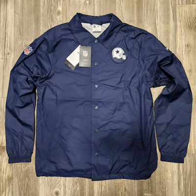 Nike Dallas Cowboys Repel On Field Coaches Sideline Jacket Navy