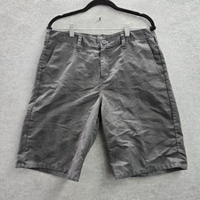 Dickies Men Shorts 32 Gray Chino Workwear 10" Inseam