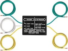 Non-Powered 3-to-2-Wire Splice-in Tail Light Converter, Not Compatible with LED