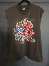 Vintage 90's Made In USA - ABATE of PA Cutoff Motorcycle Shirt - Size Large