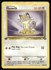 Pokemon Tcg Meowth [1st Edition] #56 Pokemon Jungle HP