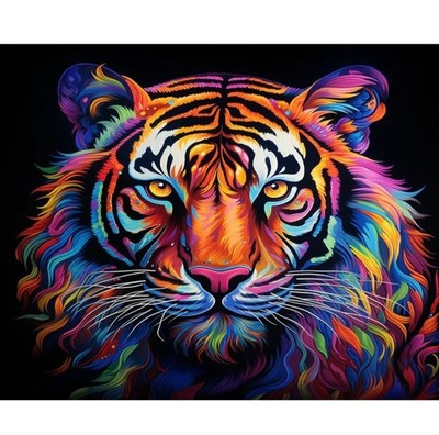 Diamond Painting Erwachsene Diamant Tiger  30 x 40 cm   5D DIY Bilder