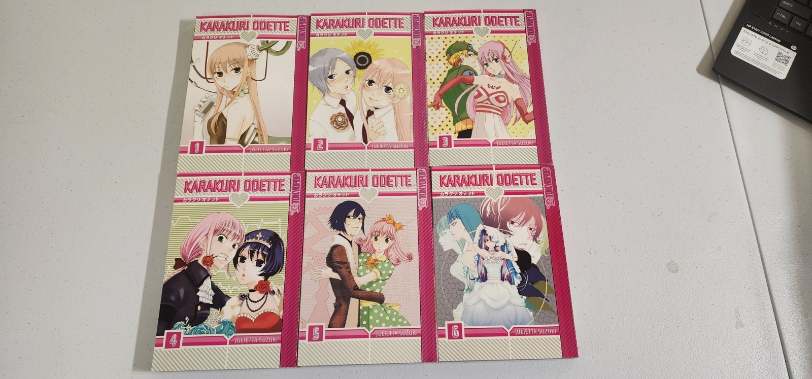 Karakuri Odette Complete Series 1-6 Manga NEW English Julietta Suzuki