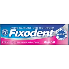 Fixodent Original Denture Adhesive 1.4 oz. Cream 00076660300385