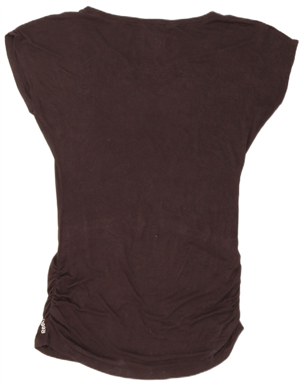 REEBOK Womens T-Shirt Dress UK 14 Medium Black Rayon AM09 thumbnail 2