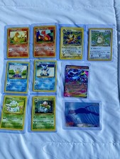 Pokémon Legends 10 Card Lot Charmander Jolteon Kangaskhan Holo