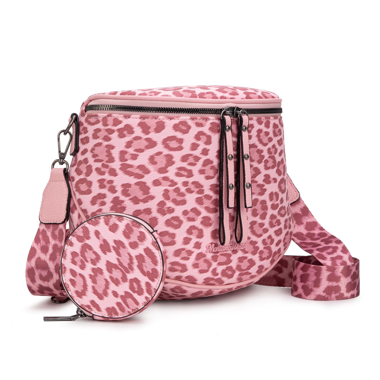 Montana West Crossbody Bags Bum Bag for Women Large Sling Bag with  Coin Purse