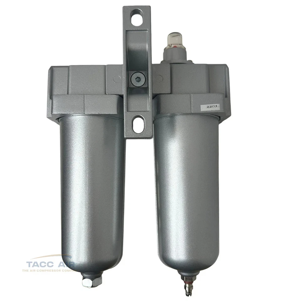 3/4" Compressed Air In Line Filter & Desiccant Dryer Combination 2 Stage System - Image 2 of 4