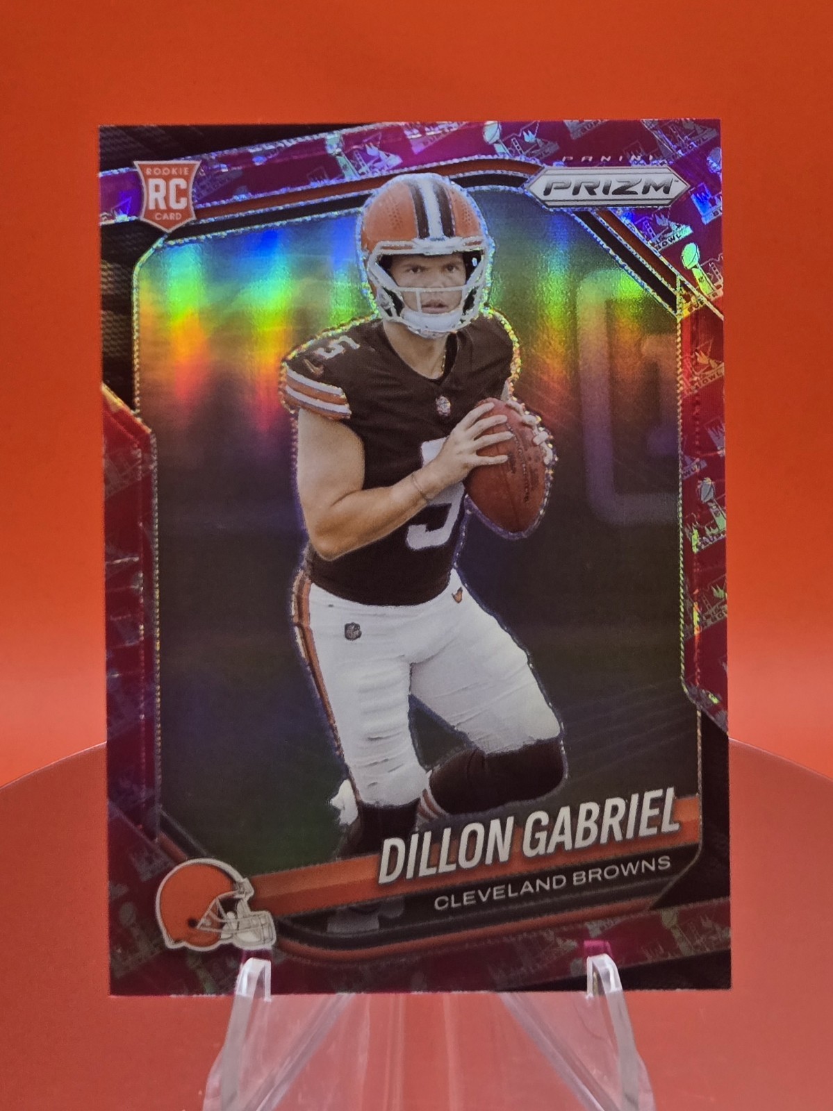 2025 Panini Prizm Dillon Gabriel #372 Super Bowl LX Prizm /60 RC 📈INVEST Browns