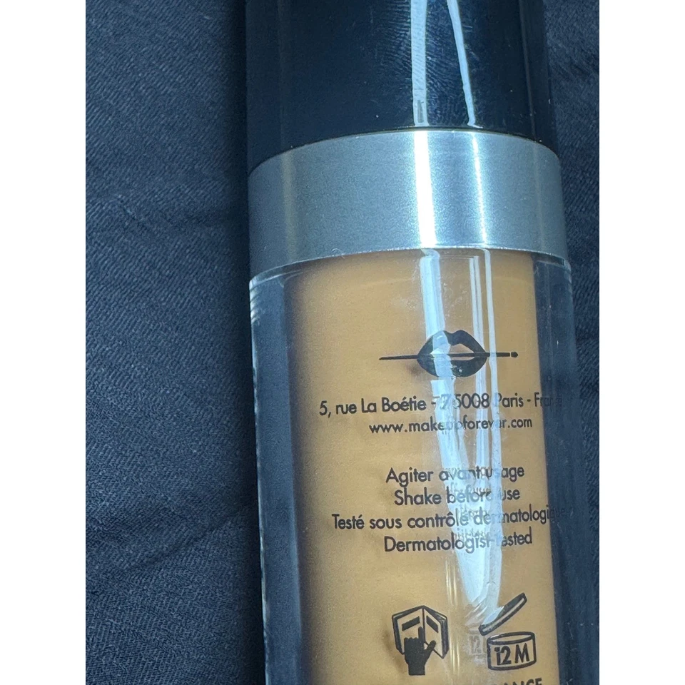 MAKE UP FOR EVER Ultra HD Invisible Cover Foundation Y422 Suede 30ml 1.01 oz New - Image 4 of 4
