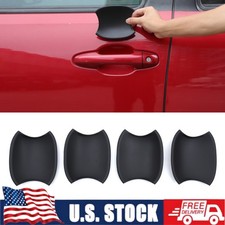 Matte Black Side Door Handle Bowl Cover Accessories For Toyota Tacoma 2016-2023 Matte Black Side Door Handle Bowl Cover Accessories For Toyota Tacoma 2016-2023